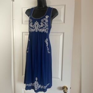 Chelsea & Theodore Royal Blue Dress